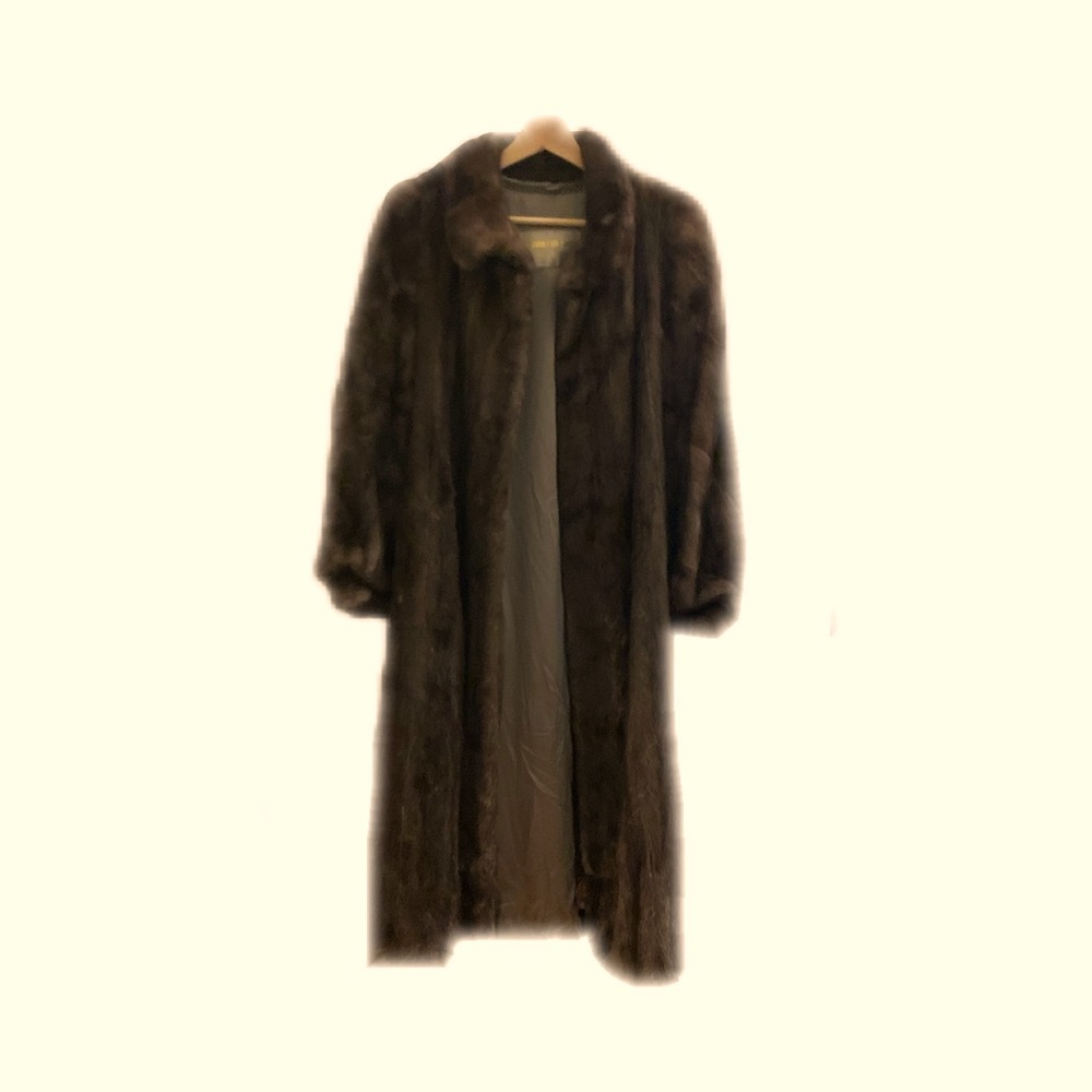 VINTAGE MINK LONG FUR COAT by Siberian Fur Store Hong Kong